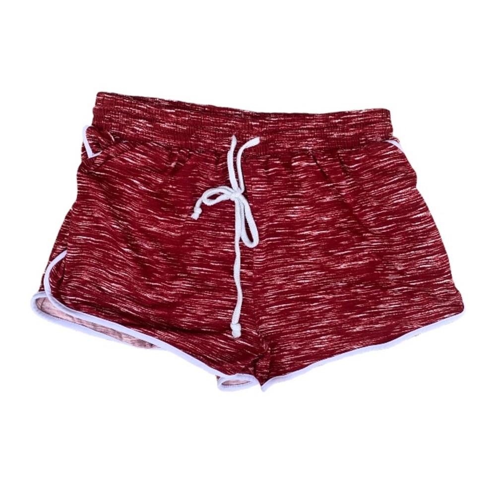 Shosho women’s burgundy M shorts